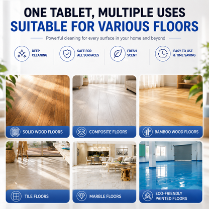 🔥HOT SALE 49% OFF 🔥 100 Piece Floor Cleaning Tablets Multi-Surface Cleaner