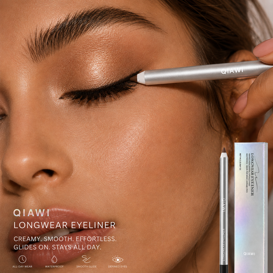 ✨Buy One,Get One FREE!Waterproof Long-Lasting Deep Black Smudge-Resistant Eyeliner Pencil